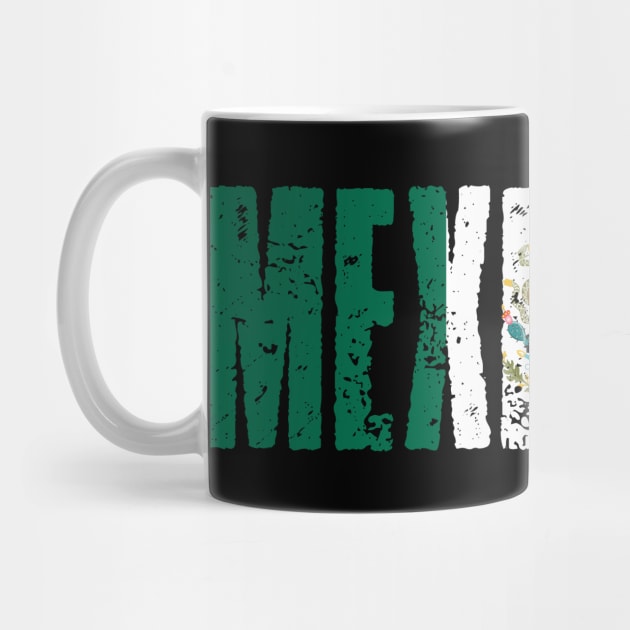 Mexicano Flag Vintage by zurcnami